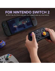 Controlador Inalámbrico ECHTPower para Nintendo Switch - Joystick Hall, RGB 2