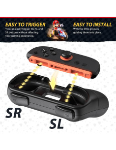 Agarraderas y Volantes Mozuper para Nintendo Switch 2 - 8 en 1 2