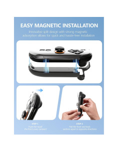 Funda Protectora Magnética KUNSLUCK para Nintendo Switch 2 Joy-Con 2