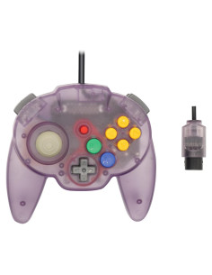 Controlador con cable Intec Gaming Warrior 64 para Nintendo 64 Púrpura