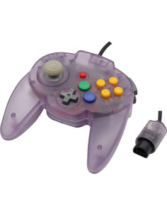 Controlador con cable Intec Gaming Warrior 64 para Nintendo 64 Púrpura 2