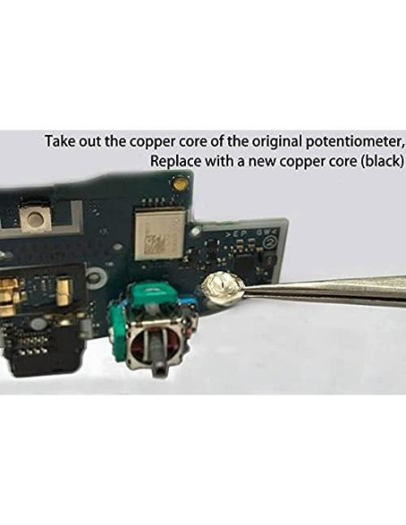 10 Potenciómetros Trimmer B10K para Joystick PS4/PS3/Switch