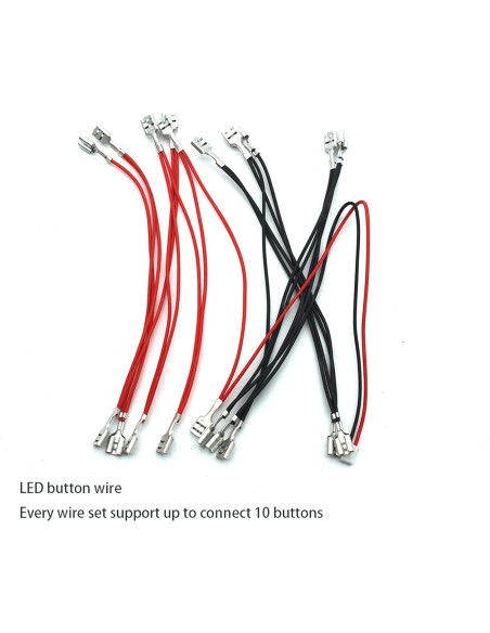 Controlador Arcade USB UYXOERA 5Pin+10x110 Sin Retraso