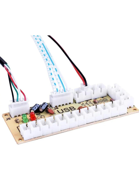 Controlador Arcade USB UYXOERA 5Pin+10x110 Sin Retraso