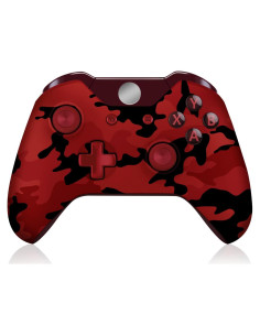 Controlador Inalámbrico Xbox One DZHI Camo Rojo Bluetooth
