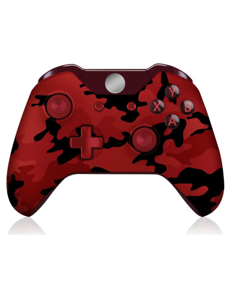 Controlador Inalámbrico Xbox One DZHI Camo Rojo Bluetooth