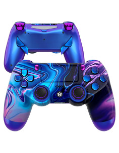 Controlador Inalámbrico HEXGAMING NEW EDGE para PS4 - 4 Botones Traseros