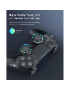 Controlador Inalámbrico YCCTEAM para PS4 Slim y PC con Vibración 2