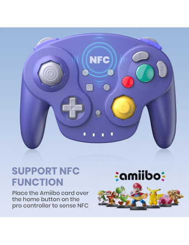 Controladores Inalámbricos Estilo GameCube SAFFUN para Switch