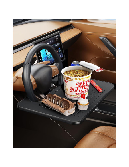Mesa de Bandeja para Volante DICMKY Ajustable 45.7x33.4cm