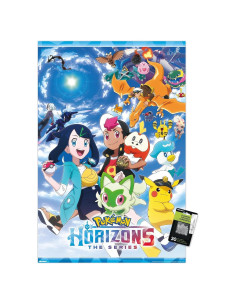 Póster de Pared Pokémon Horizons Allposters 86.4 x 56.8 cm
