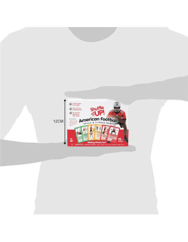 Juego de Cartas de Fútbol Americano Shuffle Up - 72 Tarjetas