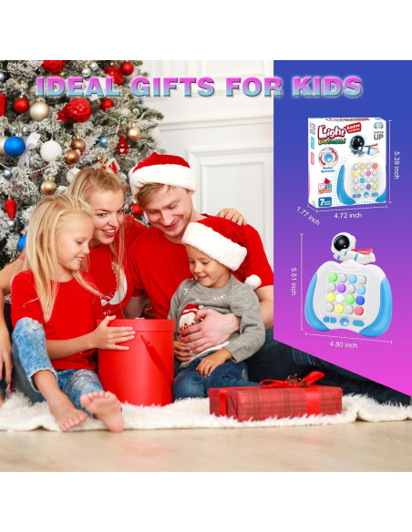 Juego de Batalla de Luz LED Hydrathy Astronauta Azul 7 Modos