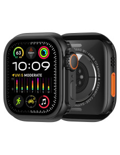 Funda de Metal amBand W1 para Apple Watch 44mm - Negro