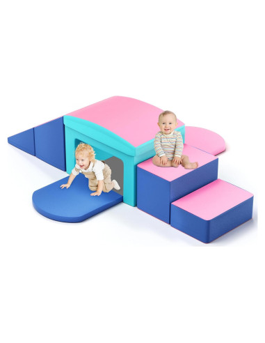 Conjunto de Escaladores de Espuma SURPCOS Rosa 6 Piezas 91x46x41cm