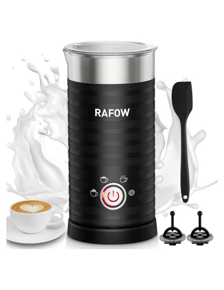 Espumador de Leche Eléctrico 4 en 1 Rafow 350ml Apagado Automático