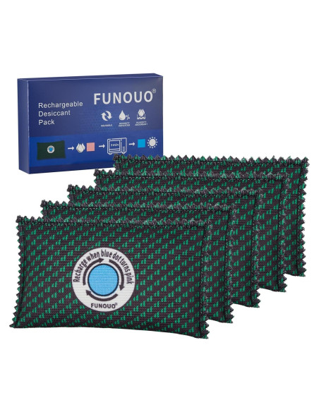Paquete Deshidratante Recargable FUNOUO 100g - 5 Unidades