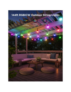 Luces de Cadena Inteligentes Govee 43.59m LED Regulables 2