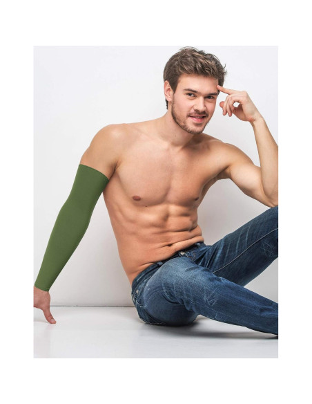 Mangas de Protección UV Unisex Bememo - 9 Pares de Seda de Hielo