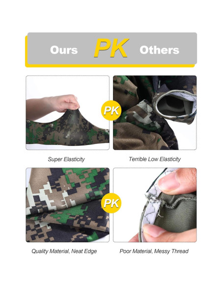 Mangas de Protección UV Unisex Bememo - 9 Pares de Seda de Hielo