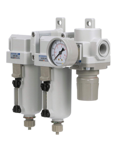 Filtro Secador de Aire Comprimido PneumaticPlus SAU430-N04G-MEP 1/2" NPT