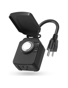 Temporizador Mecánico Exterior BN-LINK 24 Horas 15A Impermeable