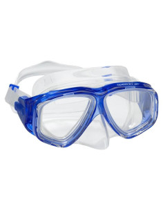 Speedo Máscara de Buceo Antiempañante Unisex Niños Azul M