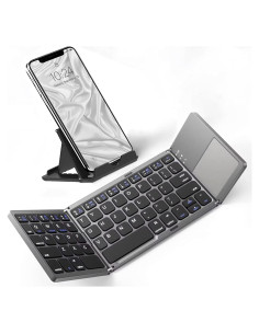 Teclado Inalámbrico Plegable Tek Styz con Touchpad 48h Uso