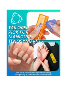 Organizador de Pastillas Mensual Yonlog 31 Días 2 Veces al Día 2