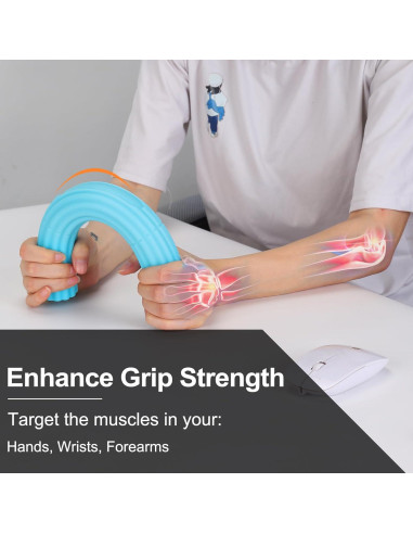 Barra de Terapia Flex Hshbxd para Codo de Tenista y Golfista