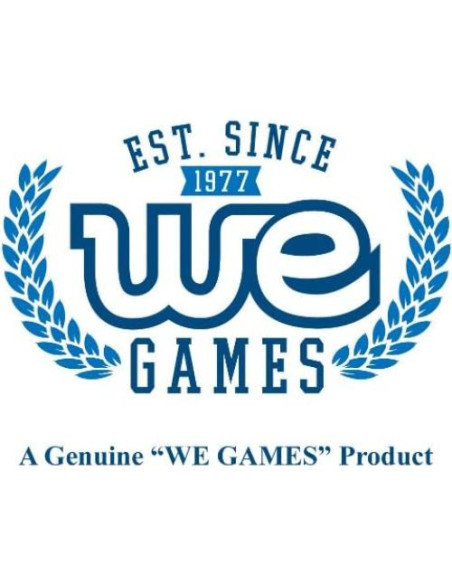 Juego de Ajedrez WE Games Torneo Plegable Azul 50.17 cm