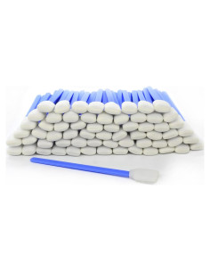 Hisopos de Limpieza de Espuma Wellgler 100pcs para Electrónica