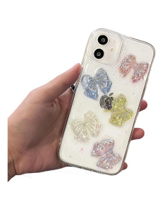 Funda de teléfono YTanzing con lazo 3D para iPhone 12