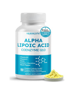 Suplemento de Ácido Lipoico NuraFuse 150 Cápsulas - Salud Celular y Cerebral