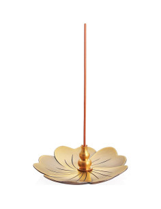 Quemador de Incienso de Cobre MIUPOO Tipo Calabaza 10cm 2