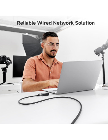 Cable Ethernet Cat 6 Cable Matters 0.61m 10Gbps Negro