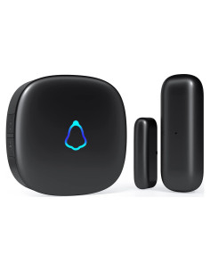 Timbre de Puerta Inalámbrico METAK con Alarma 120dB y Rango 152m