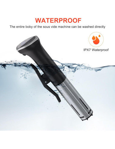 Cocedor Sous Vide Sixfivsevn 1100W Control Táctil IPX7