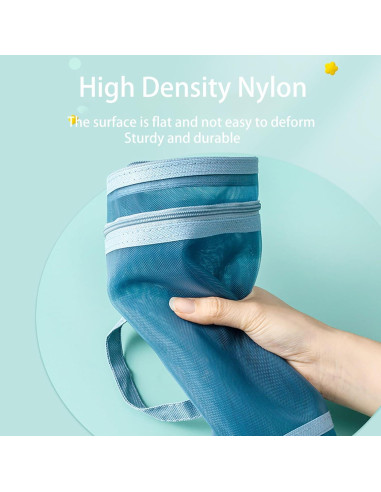 Paquete de 10 Bolsas de Almacenamiento Nylon ZZFENGKR A4