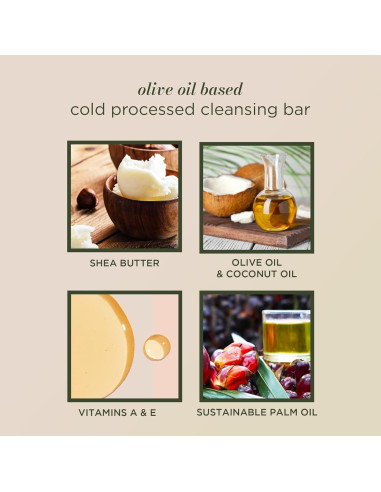 Jabón de Lavanda y Aceite de Oliva Naqee 127g - Piel Sensible