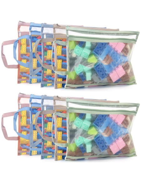 Paquete de 10 Bolsas de Almacenamiento Nylon ZZFENGKR A4