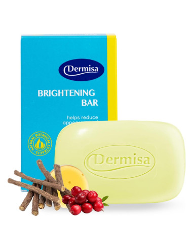 Barra Aclaradora Dermisa 85 g con Ácido Kójico y Regaliz