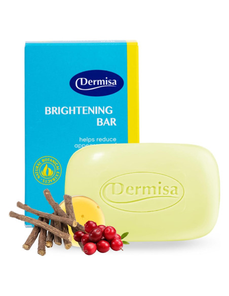 Barra Aclaradora Dermisa 85 g con Ácido Kójico y Regaliz
