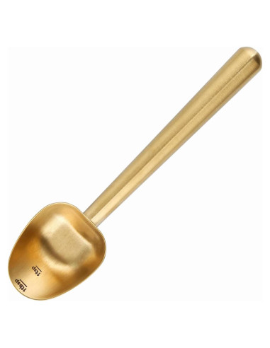 Cuchara Medidora de Café Easyworkz Oro Inoxidable 7g