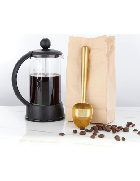 Cuchara Medidora de Café Easyworkz Oro Inoxidable 7g