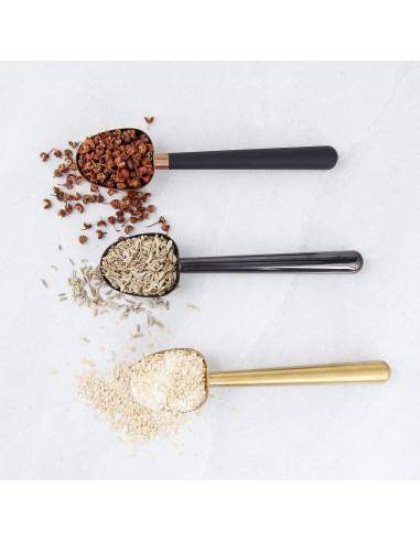 Cuchara Medidora de Café Easyworkz Oro Inoxidable 7g