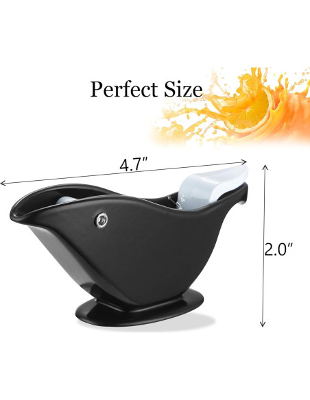 Exprimidor de Limón Manual Domonic Home Negro Ergonómico