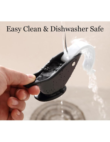 Exprimidor de Limón Manual Domonic Home Negro Ergonómico