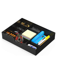 Organizador de Cajones Simple Houseware 9 Compartimentos Negro