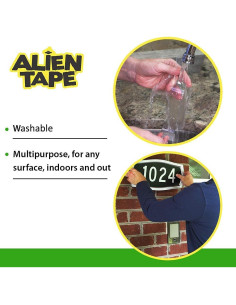 Cinta Doble Cara Alta Resistencia Alien 3.05m 2mm Ancho 3cm 2